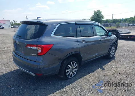 2021 Honda Pilot Awd Ex-L z USA, uszkodzony, nr VIN 5FNYF6H51MB062888